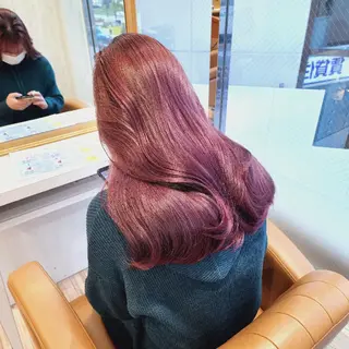 ロング カラー レイヤーカット/ ウルフカット/大橋 のヘアスタイル