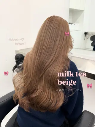 ロング カラー ヘアアレンジ 透明感カラー🎀艶髪 Anju/渋谷🎀のヘアスタイル