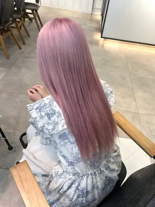 カラー 暖色ෆ透明感カラー 🩷cocoriのヘアスタイル