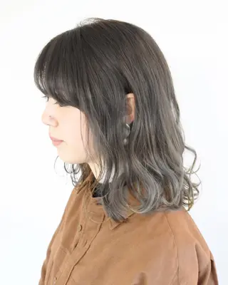 ミディアム カラー 松田 光雄のヘアスタイル