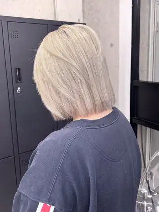 カラー Asami/名古屋/ ハイトーン/デザインのヘアスタイル