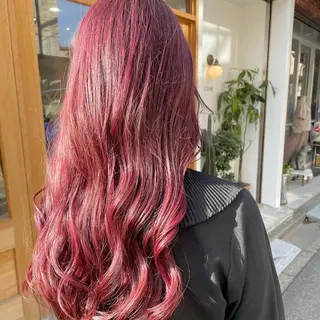 セミロング カラー ヘアアレンジ REONA🪽✨薬院 レイヤーカット🫧のヘアスタイル