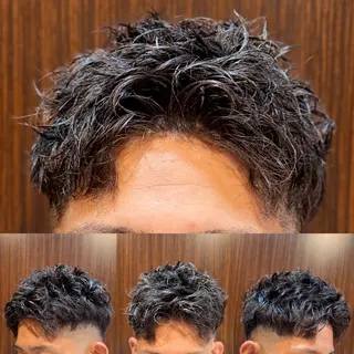 ショート パーマ メンズ 💈田上 立輝のヘアスタイル