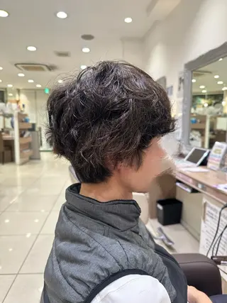 メンズ Miyu🦄ash カット/まつげのヘアスタイル