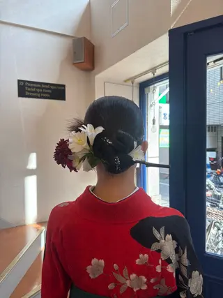 ヘアアレンジ mai/ merry 寺田町のヘアスタイル