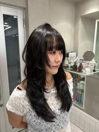 ロング Yuta✂︎ 韓国レイヤー🪽のヘアスタイル
