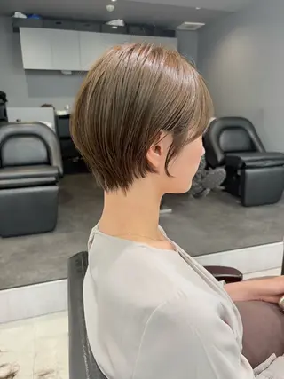 ショート カラー ハイライト/ショート /ボブ/RYOHEIのヘアスタイル