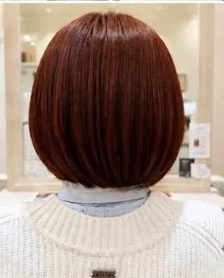 ショート カラー れいな /白髪染めのヘアスタイル