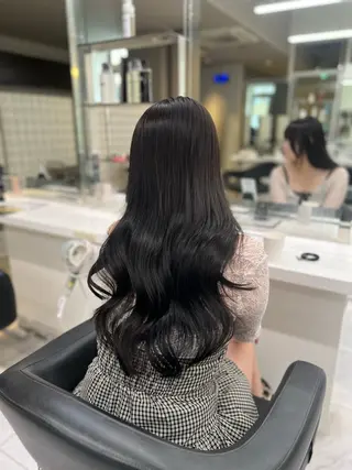ロング カラー ヘアアレンジ 💍透明感×韓流ハイ トーン💍RYUTAのヘアスタイル