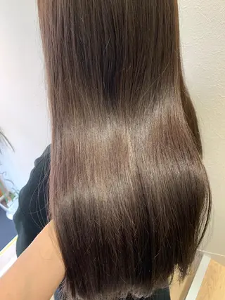 ロング カラー hubhair レイヤー/透明感のヘアスタイル