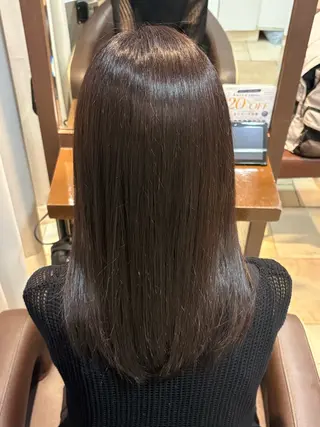 ロング カラー うえの/艶カラー /ダブルカラーのヘアスタイル