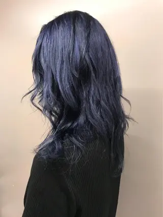 ミディアム カラー ヘアアレンジ ダブルカラー｜ なおき｜池袋美容師のヘアスタイル
