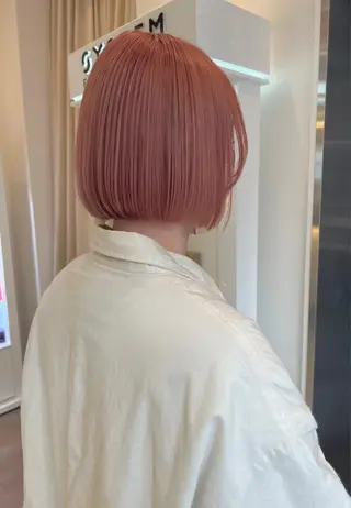 ショート カラー 韓国・透明感カラー /堀江/みずき🐩のヘアスタイル