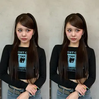 ロング ヘアアレンジ 梅田茶屋町ヘアセット 🎀RIONA🎀のヘアスタイル