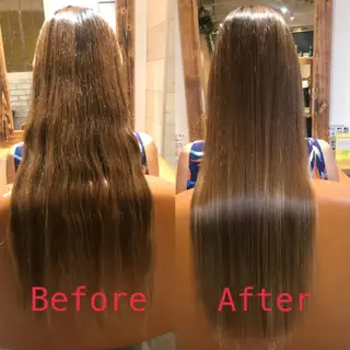 ロング カラー レイヤー×艶髪特化 マネージャー安藤光司のヘアスタイル