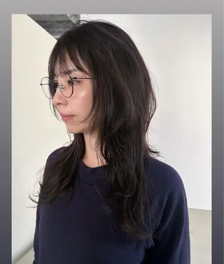 ロング カラー ヘアアレンジ 🎀suzuna 透明感colorのヘアスタイル
