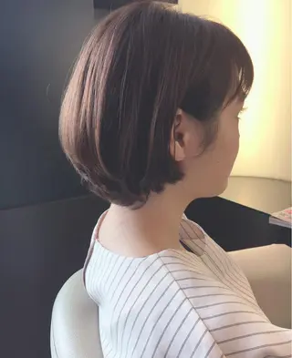カラー 安永 里帆のヘアスタイル