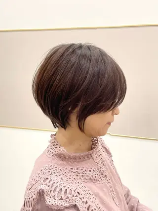 ショート ショート/似合わせ/ 透明感カラー古市唯人のヘアスタイル