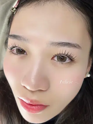 マツエク・マツパ Felicie＊ Sayakaのマツエク・マツパデザイン