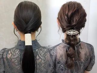 ヘアアレンジ [似合う小顔カット] 🪽MUNi恵比寿のヘアスタイル