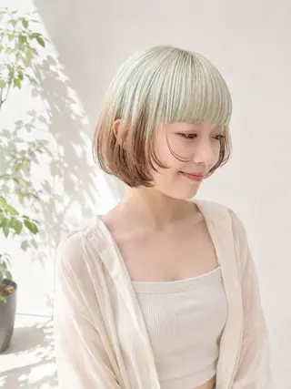ショート カラー stair:case 🌱Fuka🌱🦖のヘアスタイル