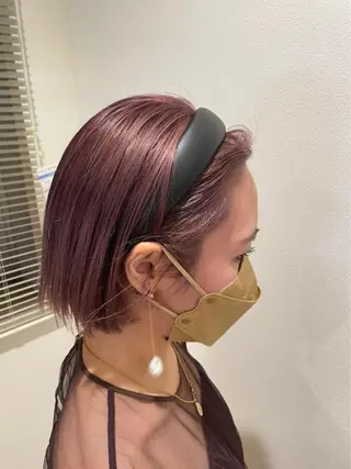 ショート 栗原 志穂のヘアスタイル