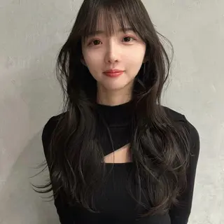 ロング カラー 本場の韓国ヘア 🇰🇷 中尾 崇人のヘアスタイル