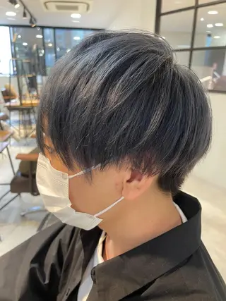 カラー メンズ m i k u n aのヘアスタイル