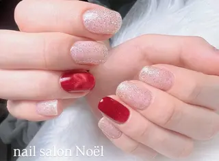 ネイル nail salon Noël_赤磐のネイルデザイン