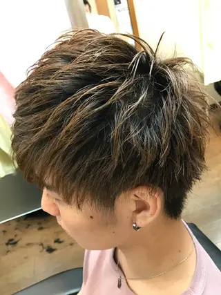 ショート メンズ 横田 大和のヘアスタイル