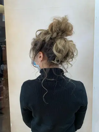 セミロング ヘアアレンジ 🐧銀座/ショート/ ショートボブ広瀬🐧のヘアスタイル