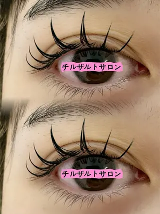 マツエク・マツパ 池袋💖 チルザルトサロンのマツエク・マツパデザイン