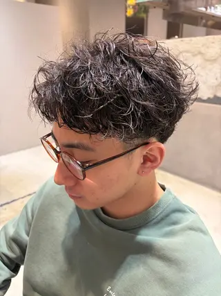 ショート メンズ 萩原 貴志のヘアスタイル