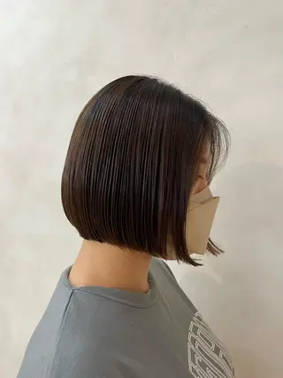 ミディアム 外ハネボブ♡ YUIのヘアスタイル