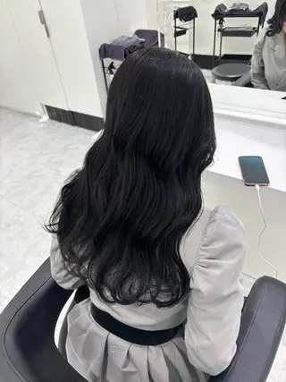 ロング ヘアアレンジ 🫧ハイトーン/ 髪質改善/ヒナタ🫧のヘアスタイル