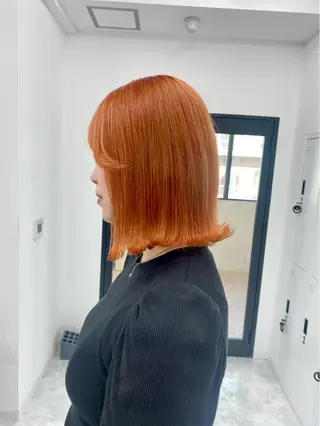 ミディアム カラー 🎀推しカラー🎀 Harunaのヘアスタイル