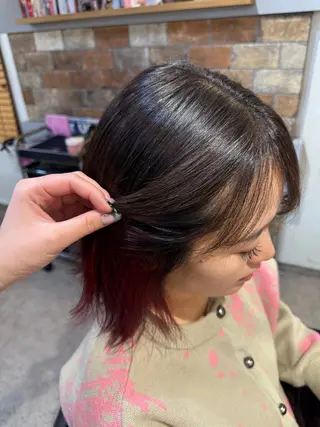 カラー 明 (めい)のヘアスタイル