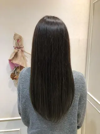 ロング カラー ツヤ髪カラー💎 佐藤あきのヘアスタイル