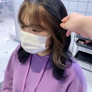 セミロング カラー パーマ ヘアアレンジ メンズ 🌈トレンドヘア 🌈WATARU🌈のヘアスタイル
