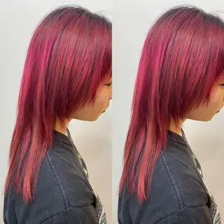 セミロング カラー 🤍BLEN 窓🤍のヘアスタイル