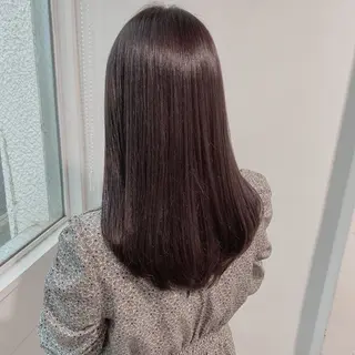ロング カラー 𓏸レイヤー髪質改善 透けカラーカノン🫧のヘアスタイル