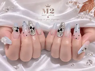 ネイル 長さだし専門店 M2 rikaのネイルデザイン