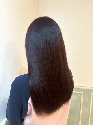 カラー ♻️ブリーチなし カラー♻️のヘアスタイル