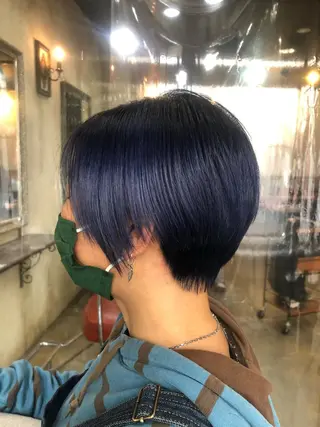 ショート 鈴木 雅人のヘアスタイル