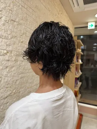 パーマ メンズカット￤パーマ 🌟yuzuka🌟のヘアスタイル