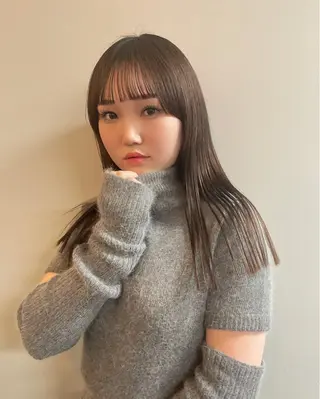 セミロング SAKURA/ CIEL福岡のヘアスタイル