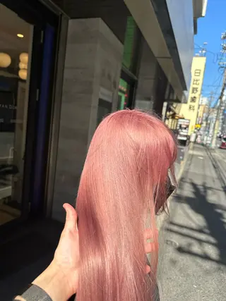 セミロング 西影 祐哉のヘアスタイル