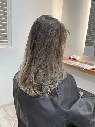 セミロング カラー 【店長】大根 亮太のヘアスタイル