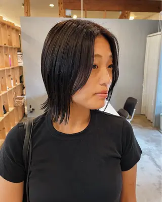 ミディアム ナチュラル&ラフヘア 松尾 凌のヘアスタイル