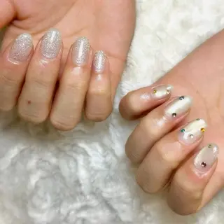 ネイル 全てパラベース💅 MIORA_琴乃のネイルデザイン
